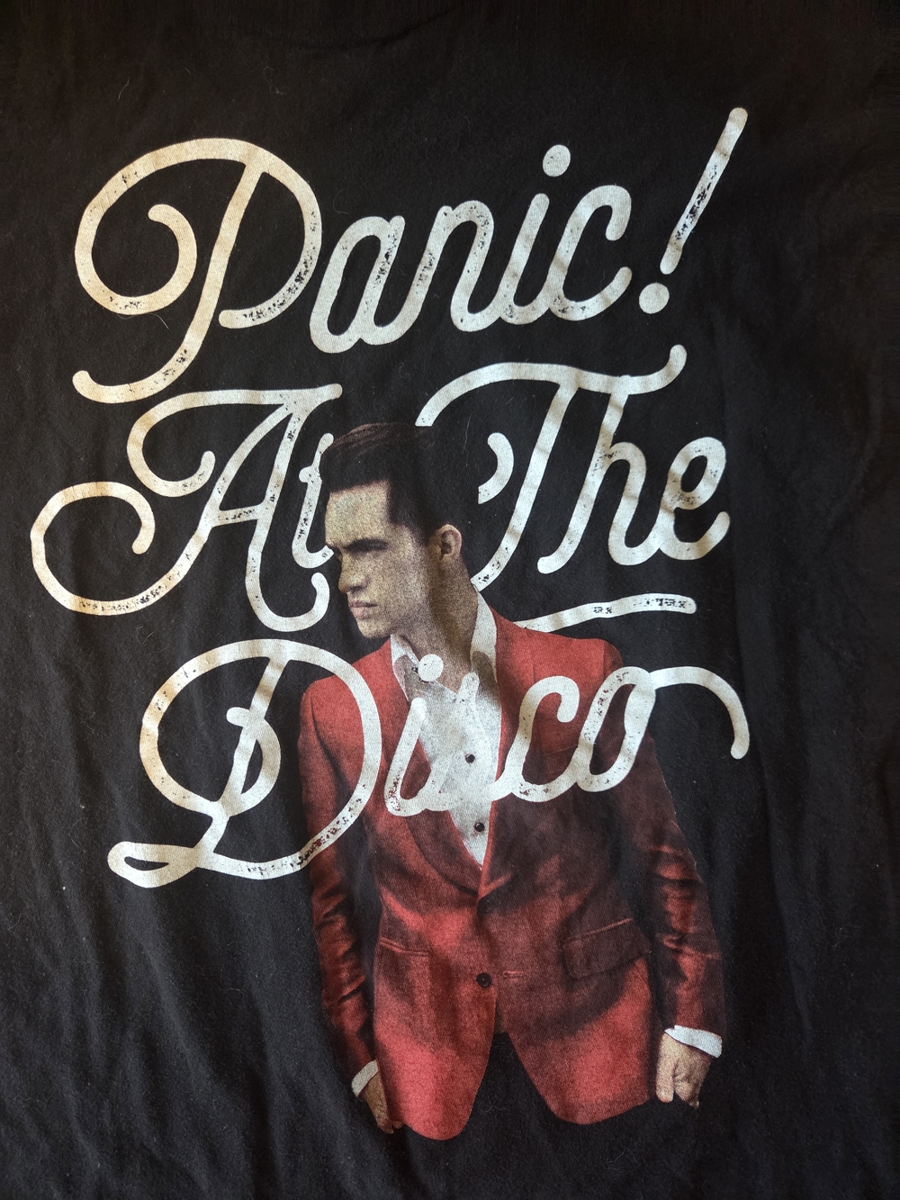 Panic! At The Disco Black Graphic Band Tour Tshirt - MENS XL - Picture 2 of 4